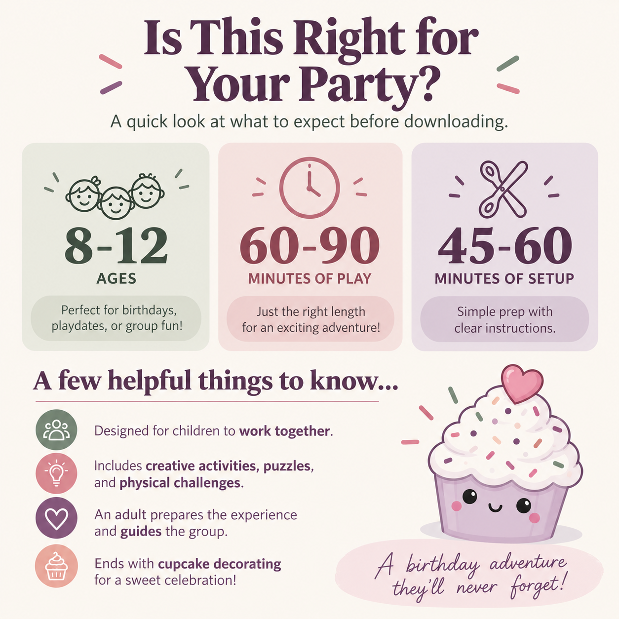 Sprinkle Snatcher age range, play time, setup time, and helpful details